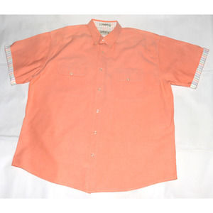 Orvis Men's Short Sleeve Button Down Shirt Size XL‎